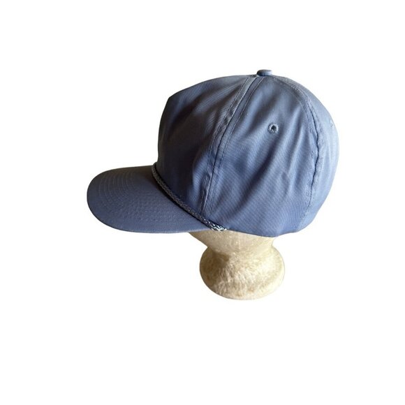 Vintage Lac Cap Blue Rope Trucker Hat Cap Adjustable Snapback - Picture 2 of 6